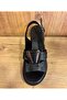 Genuine Leather Wedge Heel Women's Sandals