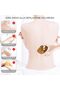 m MU Painless Epilator, Stone Depilatory, Crystal Epilator, Reusable Nano Crystals Epilator, Hair Removal Tool for Legs, Arms and Back/Gold - 6