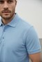 Interview Polo Neck Blue T-Shirt - 3