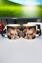كوب سيراميك فاخر مطبوع عليه Cyno Genshin Impact (قطعة واحدة) بمقبض أسود خاص بمقبض مموج V1D - 2