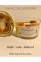 Orange & Lavender Soy Candle – 250 g - 2