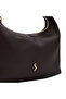 Women's Bag Crossbody Bag Shoulder Bag Soft Textured Handbag Small Brown - Eryn - 7