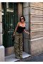 Ariana Black Tulle Bodysuit with Chest Detail - 3