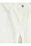 Nevavm Crop Flare Women's Jean Pants with Difference - 6