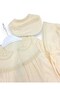 Newborn Baby Girl 5-Piece Hospital Discharge Outfit Set with Laced Jumpsuit and Solid Color Blanket - 3
