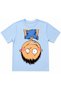 Unisex Oversize T-Shirt Reverse Child Printed 100% Cotton T-Shirt Comfortable Fit