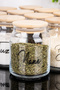 12-Piece Glass Spice Jar Set with Bamboo Lids, Vacuum Lids, Transparent Labeled Spice Jars, Dowry Set - 5