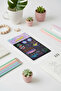 Gıpta Good Vibes Hologram Sticker Set – 3D Shiny Effect Notebook and Phone Stickers 21 cm - 2