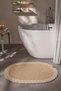 Glenn Oval Bath Mat Bohemian Hand Woven Knitted Toilet Mat Front of Sink Front of Shower Front of Door Balcony Mat