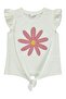 Daisy Patterned Set for 6-9 Years - Powder - 4