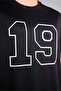 Quick-Drying Boxy Fit Crew Neck Sportsman Black Undershirt H2915Ax26Sm - 4