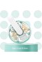 2 Pack Pill Organizer,Easy-to-Hold, Small Round, Portable and Moistureproof, with Decorative Strap, Safe Food Grade Pc Plastic, 4 Compartments, Compact Travel Pill Box Case, Green - 2