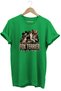 Unisex Fox Terrier Printed T-Shirt - Hunter Dogs Series Crew Neck Cotton T-Shirt