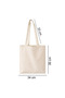 Palestine Themed Printed Cloth Bag Linen Tote Bag Daily Use 34X40 cm - 2