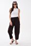 Women's Elastic Waist Tensel Balloon Pants 260507 - - 2