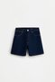 Basic denim mom şort - 6