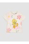 Two Mt Shop Quality Tweety Printed Baby Girl Set - 3