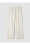 Trendlucky Women's Wide Leg Pants with Elastic Waist and Difference in Color - 6