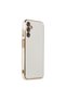Samsung Galaxy M14 5g Compatible Case Volet Silicone - White - 5