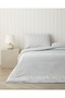 Nautical Flora Easy-Iron Double Duvet Cover Set 200X220 cm Light Blue