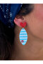 Sardine Figured Sea Themed Earrings