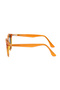 Polarized Sunglasses Yellow Frame Green Mirror Lens 51mm - P603GR3PV - 6