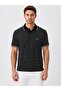Gewer Slim Fit Men's Polo Collar Short Sleeve Striped T-Shirt 7702 - 2