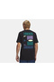 Ua m Block Logo Ss Men's Casual T-Shirt 6009250-001 Black - 2