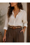 Women's Straw Belt with Wooden Ring Beige Woven Belt Summer Bohemian Style