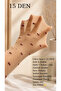 Women's Lip Pattern 15 Denier Transparent Skin Color 10-Piece Socks Set - 2