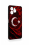 Omix X6 Compatible Wolf Turkish Flag Patterned Silicone Case - 4
