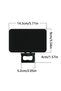 Red Mobile Phone Sunshade Anti-Glare Sun Shade for Phones Cellphone UV Protection Cover Folding Smar - 6
