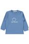 Smiling Face Printed Pajama Set for Ages 1-7 - Green - 3