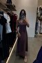 Rochie din modal Plum Flow - 4