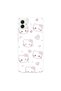 Samsung Galaxy A05 Compatible Hello Kitty Design Transparent Case