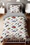 Special Cars Patterned Single Baby Kids Bedding Set - 2
