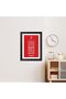Alayra Arsenal Club Song Poster Framed Painting with Black Frame (12 inches x 9inches) | | Ready for - 3
