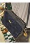 441009 Çnt03 Women's Suede Garnished Knitted Patterned Bag - 6