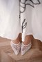 Faby Sequin Stone Embroidery Detailed White Women's Heeled Shoes - 5