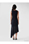 Sparkling Choices from Shining Store Zero Roba Collar Asymmetric Cut Lace Dress - 5