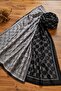 Double-Sided Patterned Shawl - 3