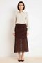 Women's Lace Lined a Line Maxi Skirt Tie Detail Regular Waist Comfortable Casual Summer Modern Stylish - 4