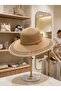 Straw Large Size Wide Protection Women's Sea Hat - 4