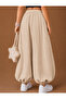 Girl's Wrinkled Balloon Pants - 2