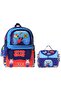 Kids Good Game Boys' Navy Blue - Red Primary School Backpack and Lunch Box Set - Setkk-L5389B - 2
