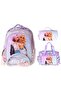 Triple Primary School School Bag Set - Pink - Friends Printed - Girls - Setwg-W6054A - 2