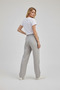 Women's Organic Cotton Muslin Palazzo Pants High Waist Lightweight Fabric - 4