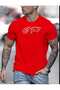 Men's Trendy Cotton T-Shirt with Crazy Print Design