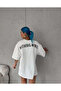 Unisex Crew Neck Printed Oversize Tshirt - 3