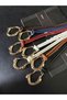 Buckle Knot Detailed Cord Belt, Dress Belt, Jacket Belt, Shirt Belt